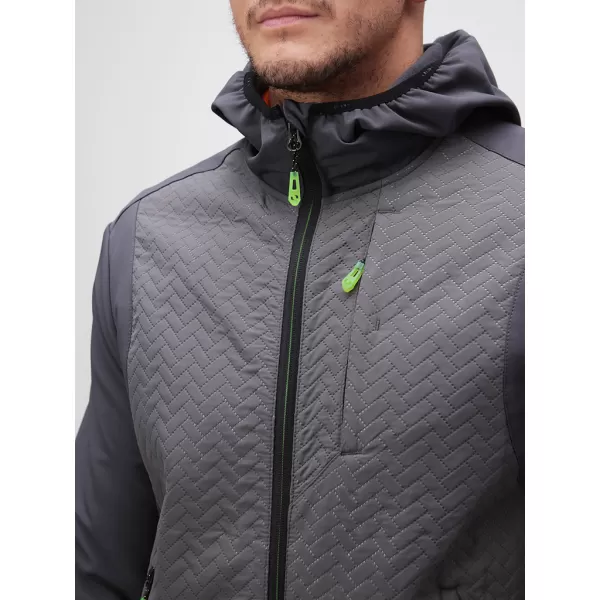  Férfi softshell kabát LOAP URELON OLM2312 SÖTÉTSZÜRKE 