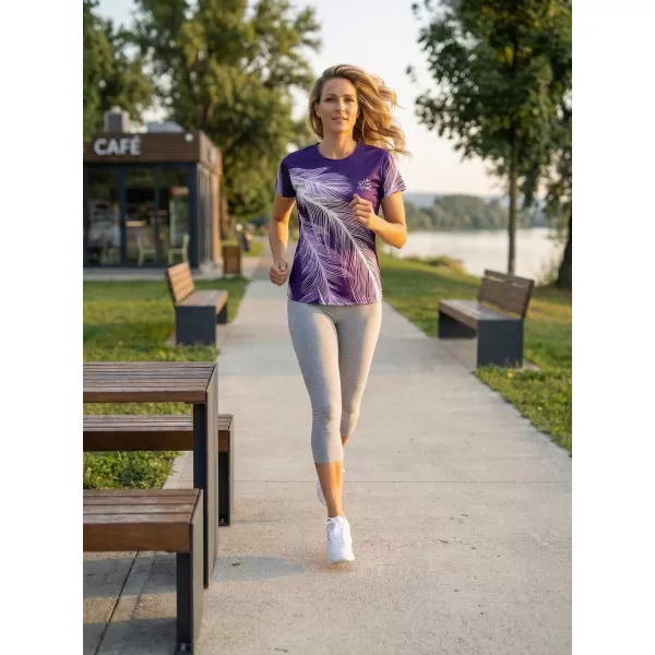  Prémium funkcionális női póló ALTISPORT VOJ/ALW001TR01 LILA 