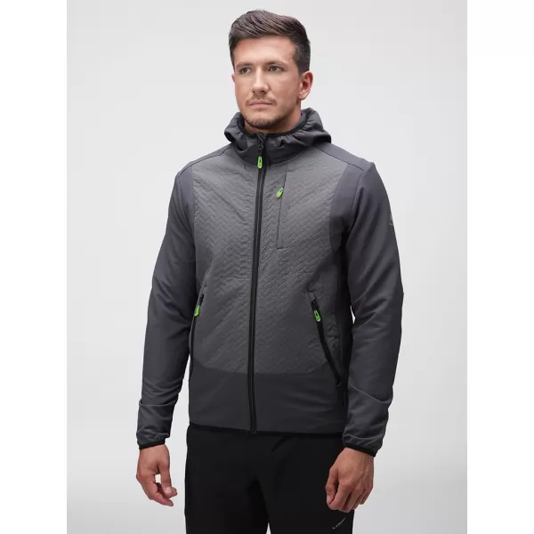  Férfi softshell kabát LOAP URELON OLM2312 SÖTÉTSZÜRKE 