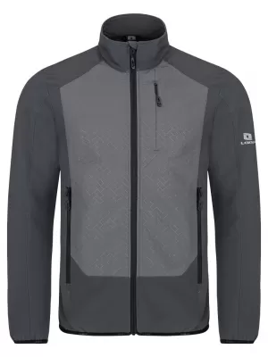 Férfi softshell kabát LOAP URVAL OLM2313 SÖTÉTSZÜRKE