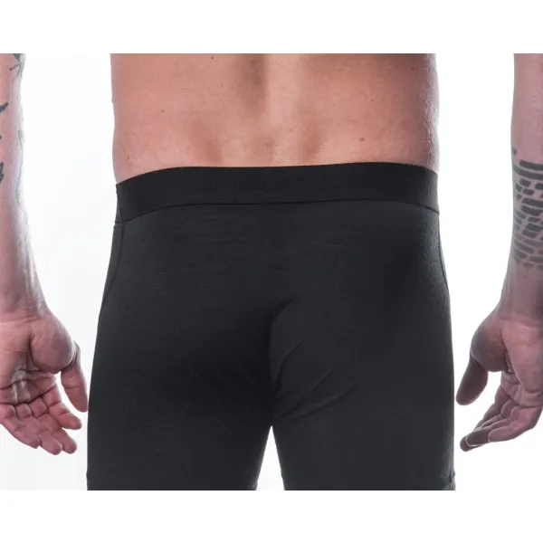  Férfi boxeralsó SENSOR MERINO AIR FEKETE 