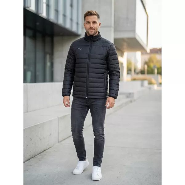  Férfi dzseki PUMA TEAMLIGA LIGHT JACKET 657617-03 FEKETE 