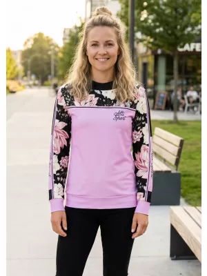 Női prémium pulóver ALTISPORT VOJ/ALW008MI01 VILÁGOS RÓZSASZÍN