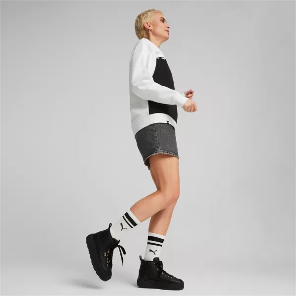  Női cipők PUMA KARMEN MID 385857-02 FEKETE 