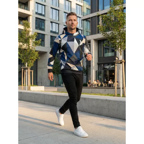  Prémium férfi pulóver ALTISPORT VOJ/ALM007MI01 SÖTÉTKÉK/BARNA 