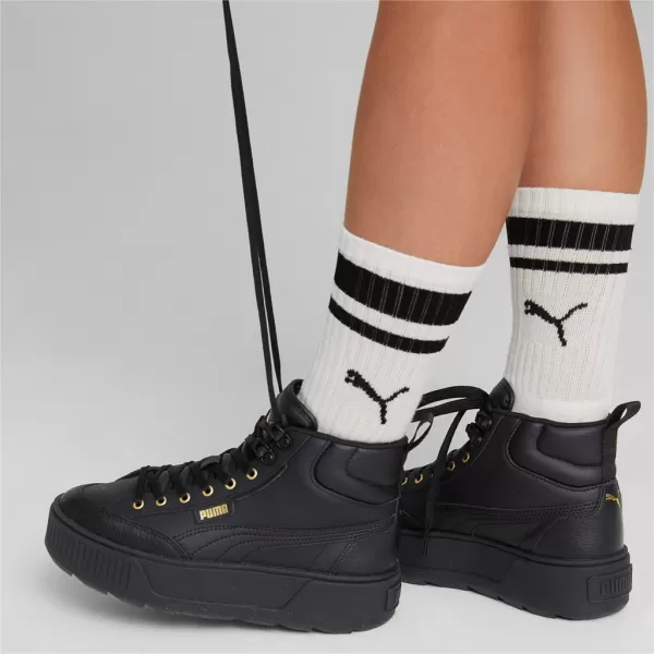  Női cipők PUMA KARMEN MID 385857-02 FEKETE 