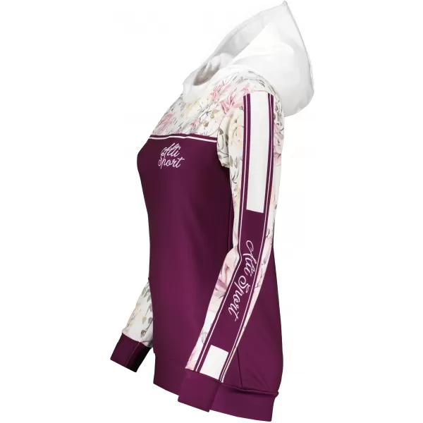 Női prémium pulóver ALTISPORT VOJ/ALW008MI01 BURGUNDIA 