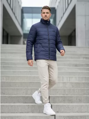 Férfi dzseki PUMA ESS+ PADDED JACKET 849349-06 KÉK