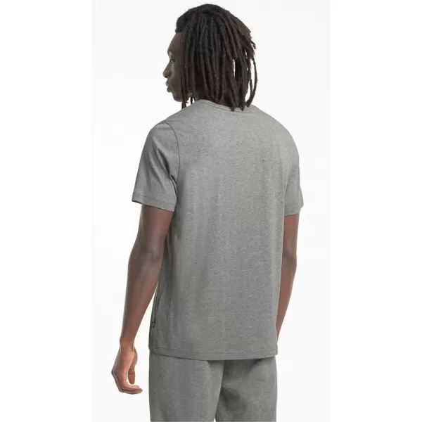  Férfi póló PUMA ESS+ 2 COL LOGO TEE 586759-03 SZÜRKE 