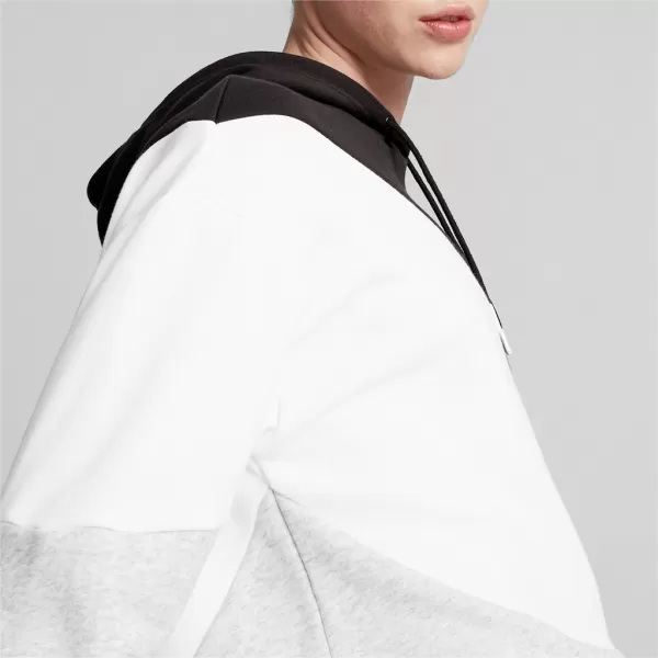  Női pulóver PUMA POWER CAT HOODIE TR 673977-51 FEKETE 