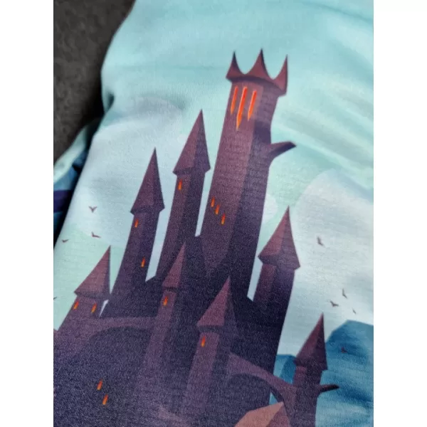  Baba softshell nadrág WAMU DRAGON FANTASY KÉK 