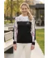 Női prémium pulóver ALTISPORT VOJ/ALW008MI01 FEKETE