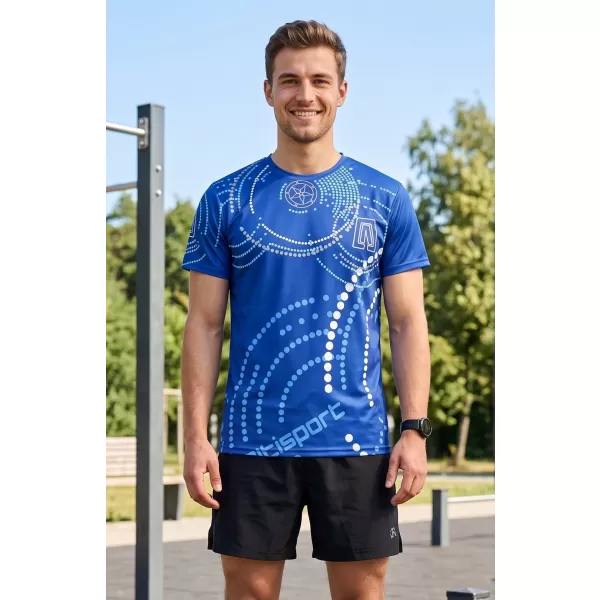  Prémium férfi póló ALTISPORT VOJ/ALM003TR01 KIRÁLYKÉK 