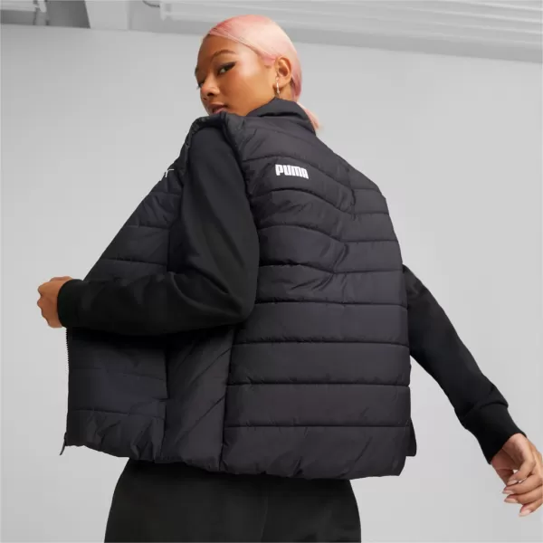  Női mellény PUMA ESS PADDED VEST 848941-01 FEKETE 