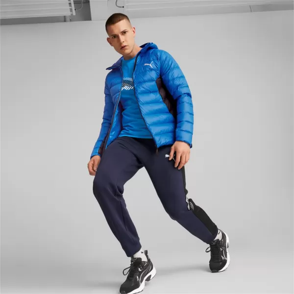  Férfi dzseki PUMA PACKLITE HOODED DOWN JACKET 849355-47 KÉK 