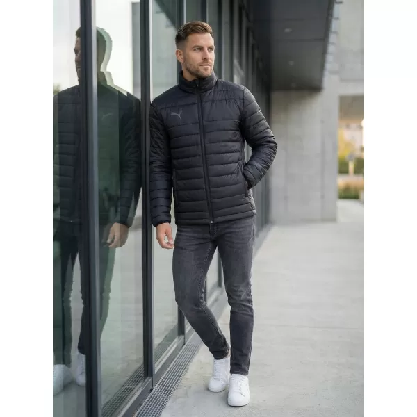  Férfi dzseki PUMA TEAMLIGA LIGHT JACKET 657617-03 FEKETE 