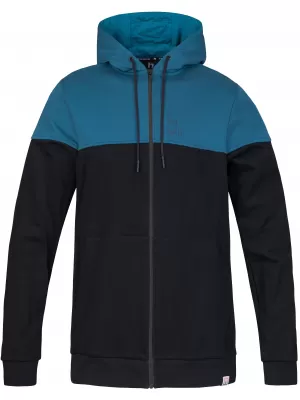 Férfi pulóver HANNAH FEZCO HOODY ANTRACIT/SÖTÉT FARMER
