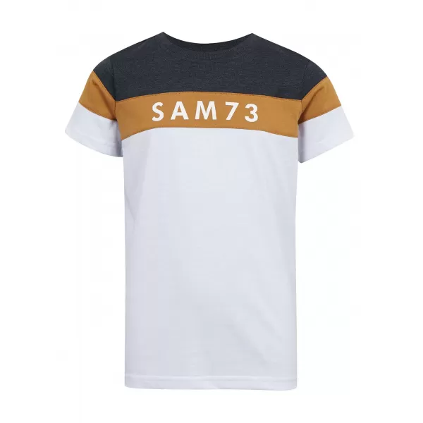  Fiú póló SAM 73 KALLAN KT 503 FEHÉR 