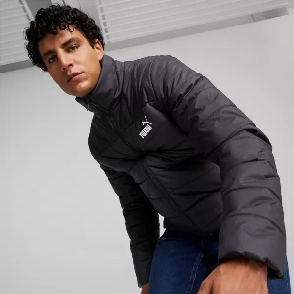  Férfi dzseki PUMA ESS+ PADDED JACKET 849349-01 FEKETE 