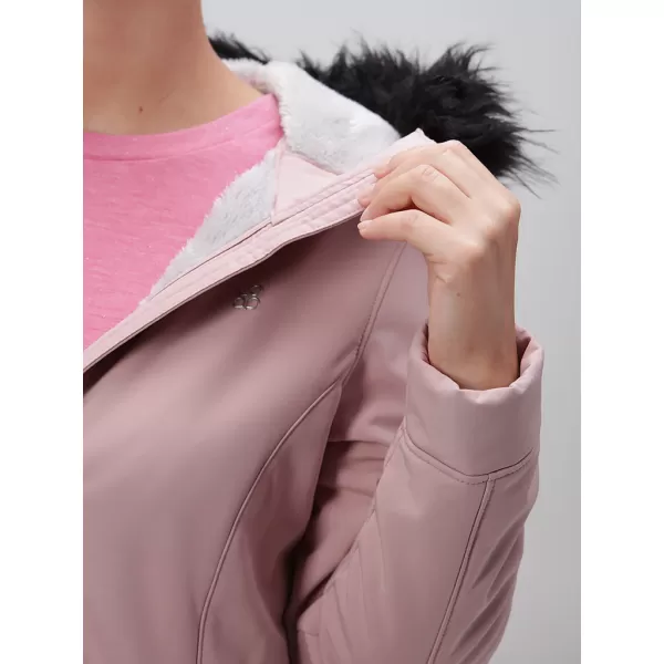  Női softshell kabát LOAP LUNELLA OLW2309 RÓZSASZÍN 