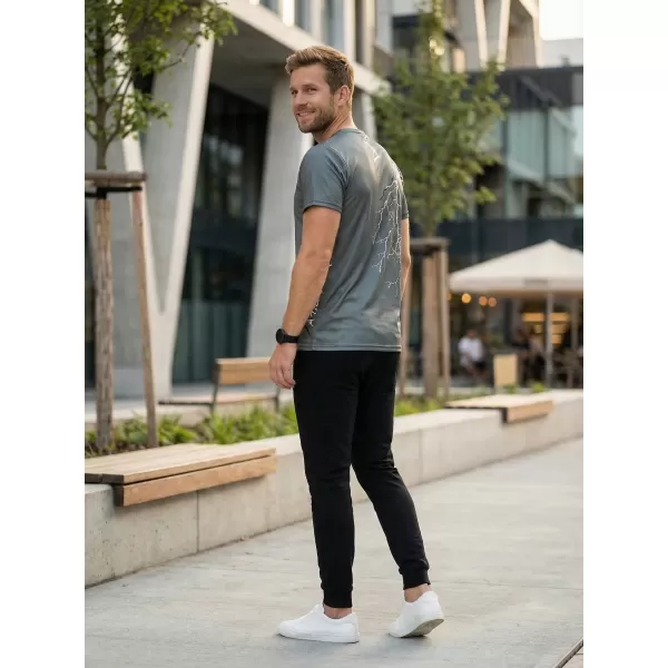  Prémium férfi póló ALTISPORT VOJ/ALM004TR01 GRAFIT 