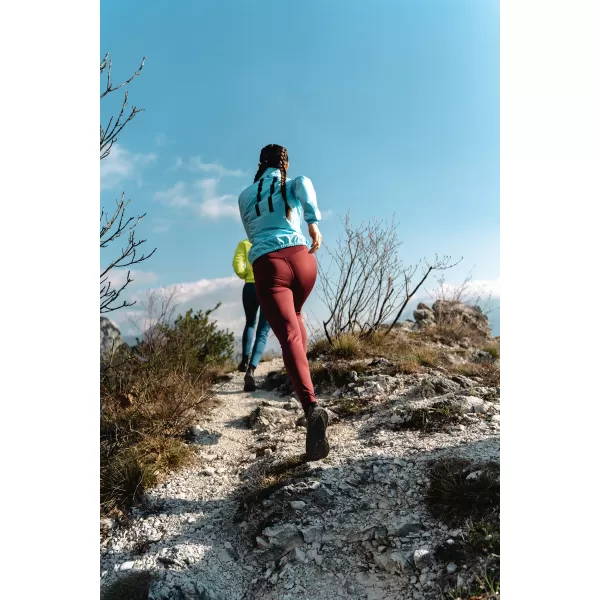  Női sport leggings NORDBLANC COMPLAINT NBWPL7779 BURGUNDIA 