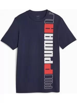 Férfi póló PUMA ESS+ LOGO LAB TEE 675916-06 KÉK