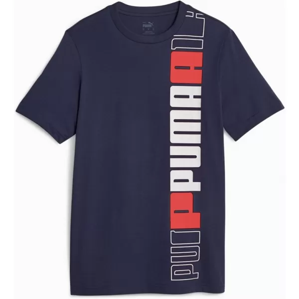  Férfi póló PUMA ESS+ LOGO LAB TEE 675916-06 KÉK 
