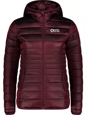 Steppelt női kabát NORDBLANC SPARKLE NBWJL7947 BURGUNDIA