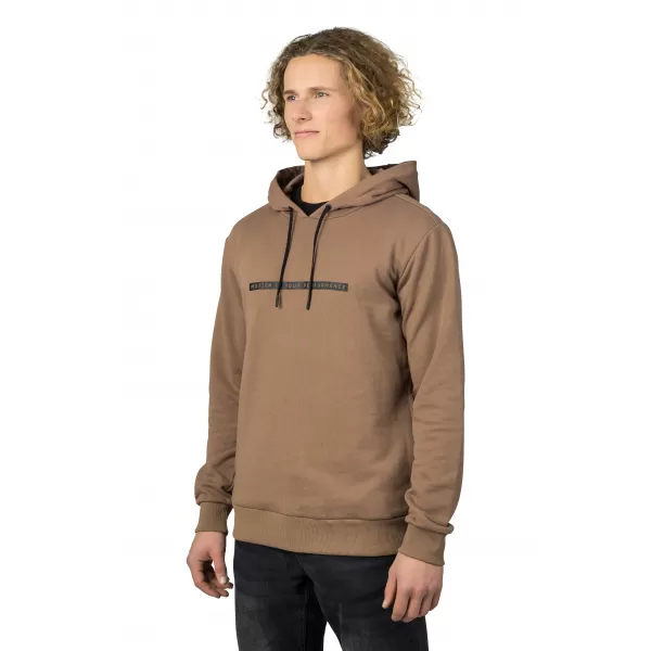  Férfi pulóver HANNAH SEYMORE HOODY KOKA MOKKA 