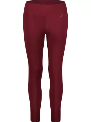 Női sport leggings NORDBLANC COMPLAINT NBWPL7779 BURGUNDIA