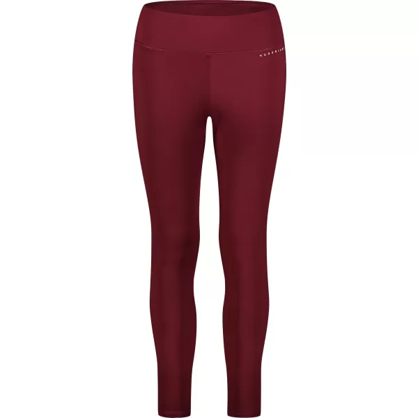  Női sport leggings NORDBLANC COMPLAINT NBWPL7779 BURGUNDIA 