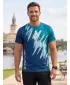 Férfi prémium funkcionális póló ALTISPORT VOJ/ALM006TR01 KEROZIN/KÉK
