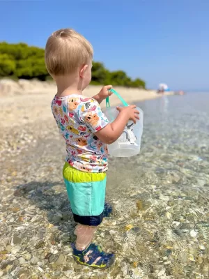 Röviden lepled T -piró WAMU HRAVÉ KOALY FEHÉR/TÖBBSZÍNŰ