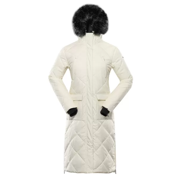  Kabát ALPINE PRO GOSBERA LCTB205 FEHÉR 