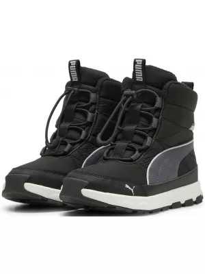 Gyerekcipők PUMA EVOLVE BOOT JR 392644-01 FEKETE