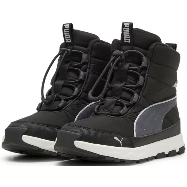  Gyerekcipők PUMA EVOLVE BOOT JR 392644-01 FEKETE 