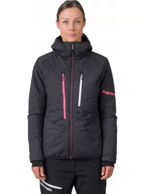 Női kabát HANNAH GABBY HOODY ANTRACIT