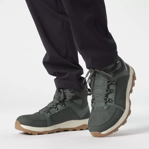  Férfi téli csizma SALOMON OUTCHILL TS CSWP L47328100 URBAN CHIC/MANDULATEJ/FANTOM 