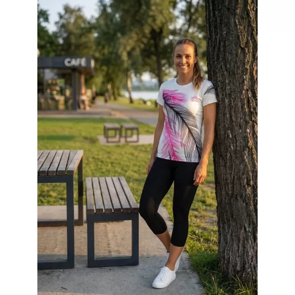  Prémium funkcionális női póló ALTISPORT VOJ/ALW001TR01 FEHÉR 