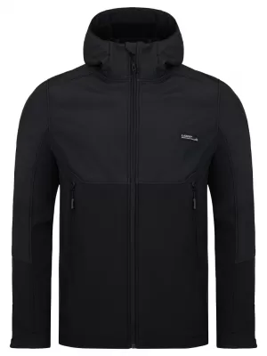 Férfi softshell kabát LOAP LUPP XLM2303 FEKETE