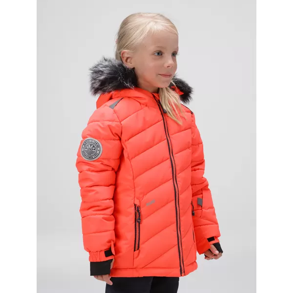  Gyermek téli kabát LOAP FULSACA OLK2321 NARANCS 