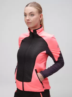 Női softshell kabát LOAP UXULA XLW2305 NARANCS