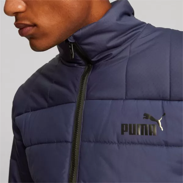  Férfi dzseki PUMA ESS+ PADDED JACKET 849349-06 KÉK 