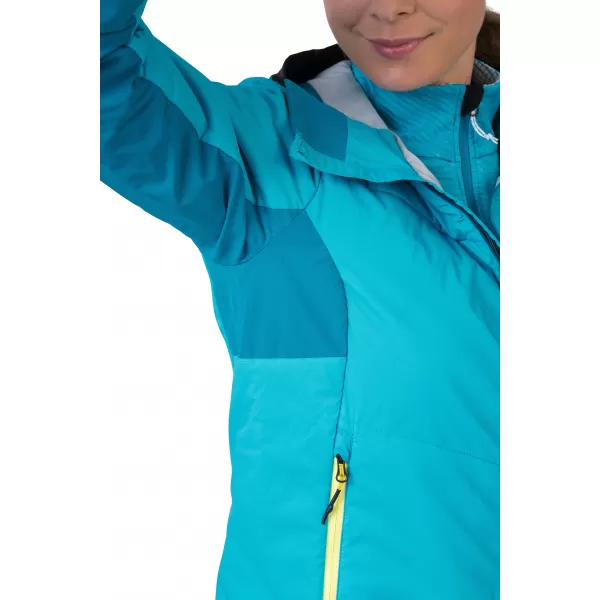  Női kabát HANNAH NAVA HOODY BÚVÁRKÉK/ZOMÁNCKÉK 
