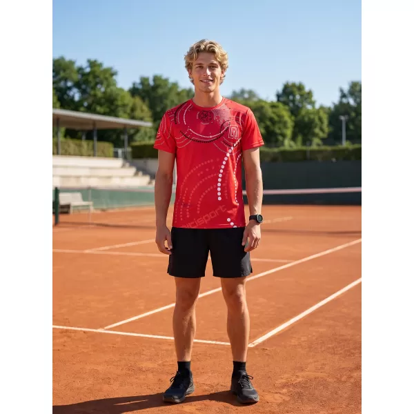  Prémium férfi póló ALTISPORT VOJ/ALM003TR01 PIROS 