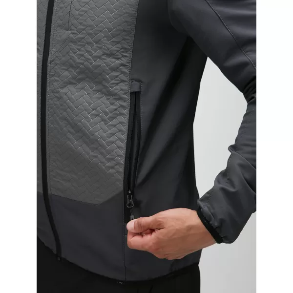  Férfi softshell kabát LOAP URVAL OLM2313 SÖTÉTSZÜRKE 