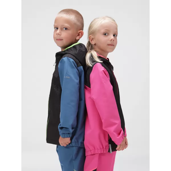  Gyermek softshell kabát LOAP URANIX OLK2307 RÓZSASZÍN 