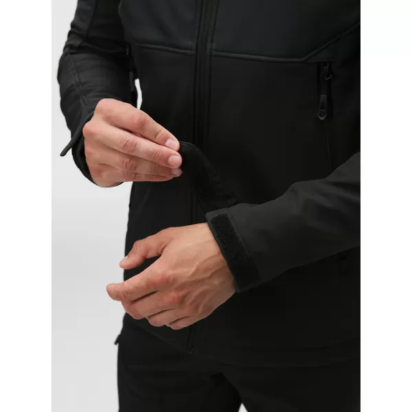  Férfi softshell kabát LOAP LUPP XLM2303 FEKETE 