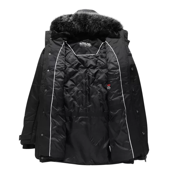  Kabát ALPINE PRO EGYP MJCB625 FEKETE 